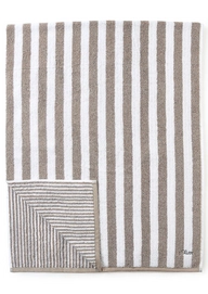 Saunadoek S Oliver Bath Stripes Beige