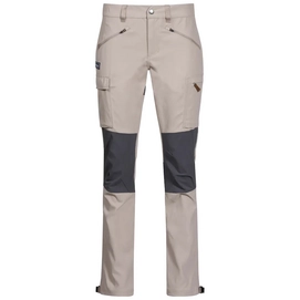 Hose Bergans Nordmarka Hybrid Greyish Beige Solid Dk Grey Damen