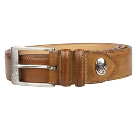 Gürtel Greve Beige Master Finish Leder