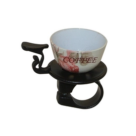 Sonnette de Vélo Belll Coffeecup Flowers