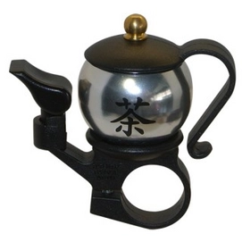 Fietsbel Belll Teapot Silver