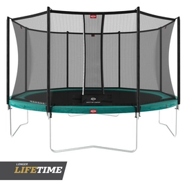 Trampoline BERG Favorit Green 430 + Safety Net Comfort