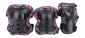 Beschermingsset Tempish Fid II Skate Pads Senior Pink (Set van 3)