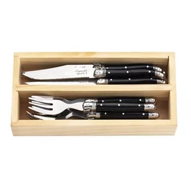 Cutlery set Laguiole Style de Vie Premium Line Black (12-piece)
