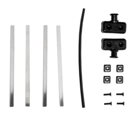 Bevestigingssysteem Ortlieb Quick Rack Seat Stay Adapter Black