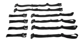 Bevestigingssysteem Ortlieb Unisex Cargo Straps Black