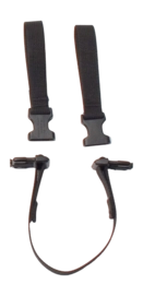 Bevestigingssysteem Ortlieb Unisex Fastening Straps Saddle Bag Black