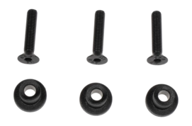 Bevestigingssysteem Ortlieb Unisex QL3.1 Studs Black