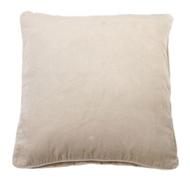 Coussin Décoratif In The Mood Velours Pierre (50 x 50 cm)