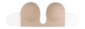 Bra Bye Bra Women Seamless U-style Beige