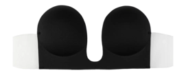 Bra Bye Bra Women Seamless U-style Black