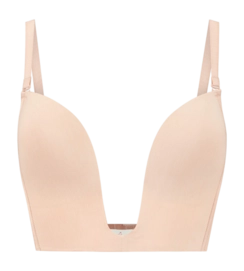 BH Bye Bra Women Ultra Plunge Bra Beige