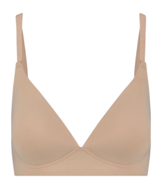 Bra Bye Bra Women Wire Free Bra Beige