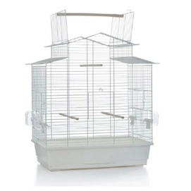 Vogelkooi Big Iza 3 Open Beeztees Wit
