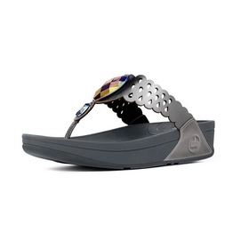 Slipper Dames FitFlop Bijoo™ Pewter