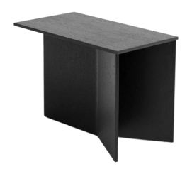 HAY Slit Table Wood Oblong Bijzettafel -  Zwart