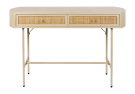 Bijzettafel White Label Living Amaya 2dr Beige