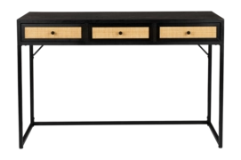 Bijzettafel White Label Living Guuji Black