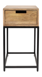 Bijzettafel White Label Living Parcq Side Natural