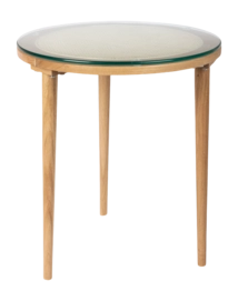 Bijzettafel White Label Living Side Haru Beige
