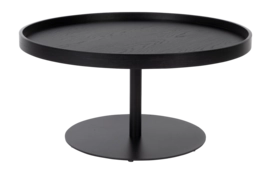 Bijzettafel White Label Living Yuri Black - Maat L