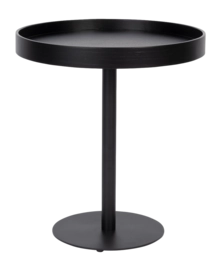 Bijzettafel White Label Living Yuri Black - Maat S
