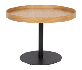 Bijzettafel White Label Living Yuri Oak - Maat M