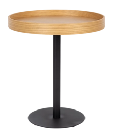 Bijzettafel White Label Living Yuri Oak - Maat S