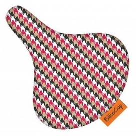 Zadelhoes Bikecap Houndstooth Sand