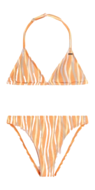 Bikini O'Neill Girls Essentials Triangle Funky Peach Swirly