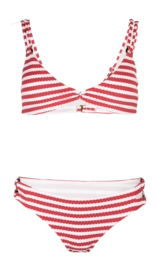 Bikini O'Neill Women O'Riginals White/Red Stripe