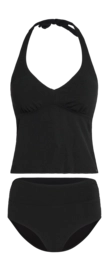 Bikini O'Neill Women Tankini Black Out High Waist