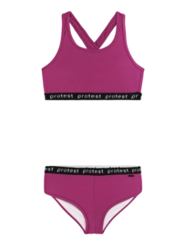 Bikini Protest Girls PRTBeau JR Punch Pink Regular Fit