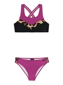 Bikini Protest Girls PRTFruity JR Bralette Punch Pink Tweedelige set