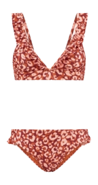 Bikini Shiwi Women BOBBY Lush Leopard Frozen Choco Brown