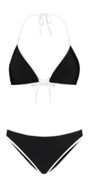 Bikini Shiwi Women LIZ Contrast Straps Black White