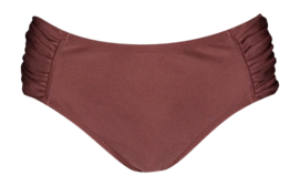 Bikinibroekje Barts Women Isla Mid Waist Briefs Maroon Regular Fit