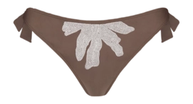 Bikinibroekje Barts Women Zimbra Cheeky Bum Side Ties Coffee Regular Fit