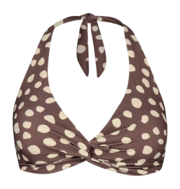 Bikinitop Barts Women Duana Cross Halter Coffee Regular Fit