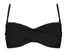 Bikinitop Barts Women Solid Twisted Bandeau Black Regular Fit