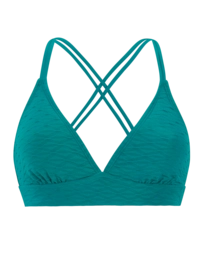 Bikinitop Protest Women MIXRelaxi Triangle Peacock Green Regular Fit