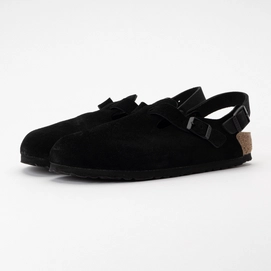 Birkenstock Unisex Tokio II Suede Leather Black Narrow | Sneaker