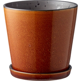 Bloempot Bitz Amber Zwart 14 cm