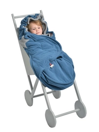Voetenzak Lodger Fleece Stars Stone