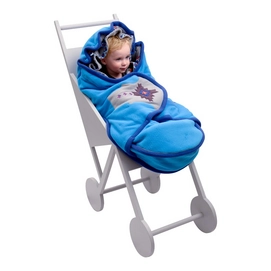 Voetenzak Lodger Fleece Native Blues