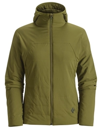 Winterjas Black Diamond Women's First Light Hoody Sage