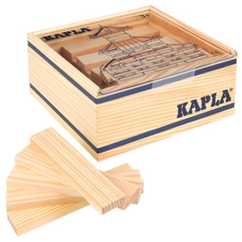 Kapla Kist Natural 40 Stuks