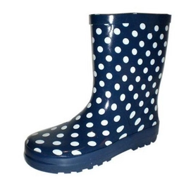 Bottes de Pluie Chuva Pois Bleu