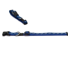 Hondenhalsband Beeztees Pootmotief Blauw