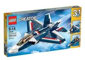 Blauwe Straaljager LEGO Creator